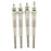 4X Glow Plugs 19850-67030 for Toyota 1KZ-TE HILUX HIACE LC PRADO 3.0 LTR 96-12