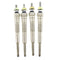 4X Glow Plugs 19850-67030 for Toyota 1KZ-TE HILUX HIACE LC PRADO 3.0 LTR 96-12