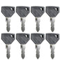 8X Ignition Key 1A7880-52100 AM879480 for John Deere and Yanmar Tractor