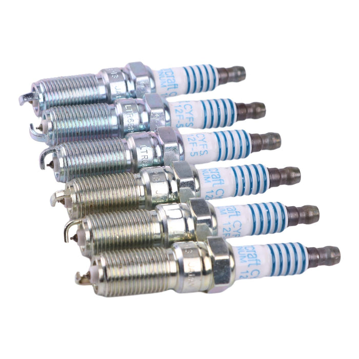 6pcs Spark Plug SP520-X CYGD-12F-5X SP-520 for Ford Motorcraft SP-520 SP520 SP520X