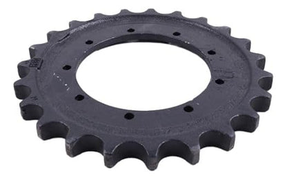 Drive Sprocket PX51D01001P1 Compatible with Case CX31B CX36B Kobelco SK30SR-5 Excavator Replaces 72281136 72281899 72281900 23 Tooth, 10 Holes