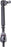 Tie Rod 11988150 1-33-743-621 133743621 0145481 Compatible with Volvo Backhoe Loaders BL70B BL61 BL60 BL71 BL71 Plus BL61B BL71B BL70 BL61 Plus BL60B