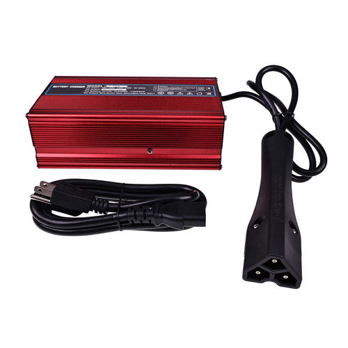 48 V 12A "Triangle" 3 Pin Style Plug for Golf Cart Charger EZGO RXV & TXT
