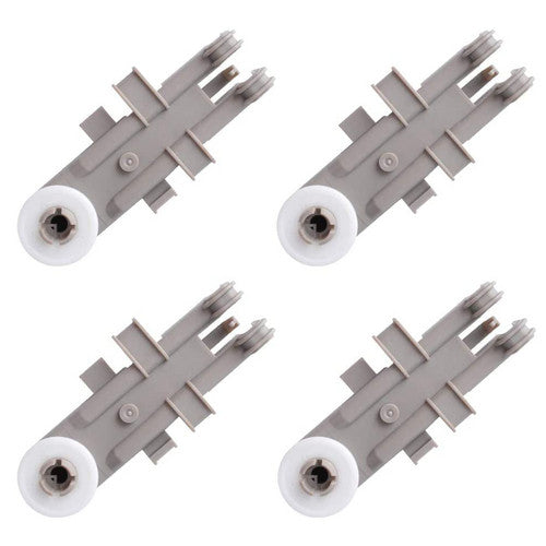 4Pcs Upper Dishwasher Rack Wheel 8268743 PS393014 Whirlpool Sears Dishwasher Upper Roller