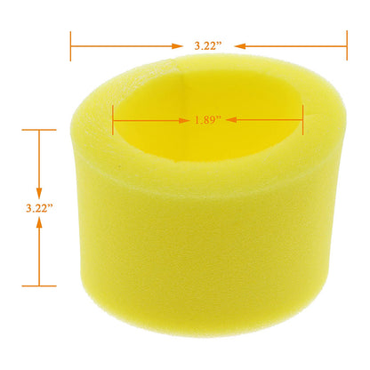JEENDA Air Filter 17254-HF7-000 17211-GN1-760 for Honda XR80R CRF100F XR100R Sportrax TRX90X 1985 1986 1987 1988 1989 1988-2009