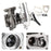 17201-30080 17201-0L100 Turbo for Toyota Hiace Hilux, Land Cruiser with FTV-2KD 2.5L