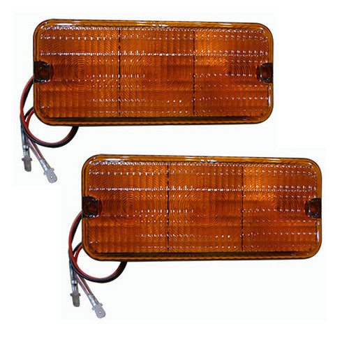 2X LED Warning Light 92185C1 216044C91 130882C91 for Case IH 7110 7120 7130 7140 7150 7210 7220