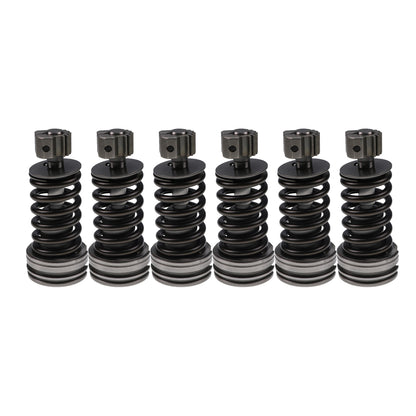 6PCS Plunger and Barrel Assy 20R-5289 108-2104 for Caterpillar 3406B 3406C Dozer 814B 824C