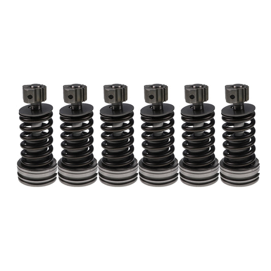 6PCS Plunger and Barrel Assy 20R-5289 108-2104 for Caterpillar 3406B 3406C Dozer 814B 824C