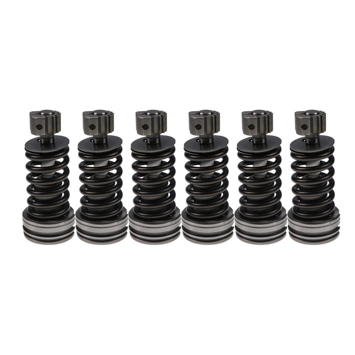 6PCS Plunger and Barrel Assy 20R-5289 108-2104 for Caterpillar 3406B 3406C Dozer 814B 824C