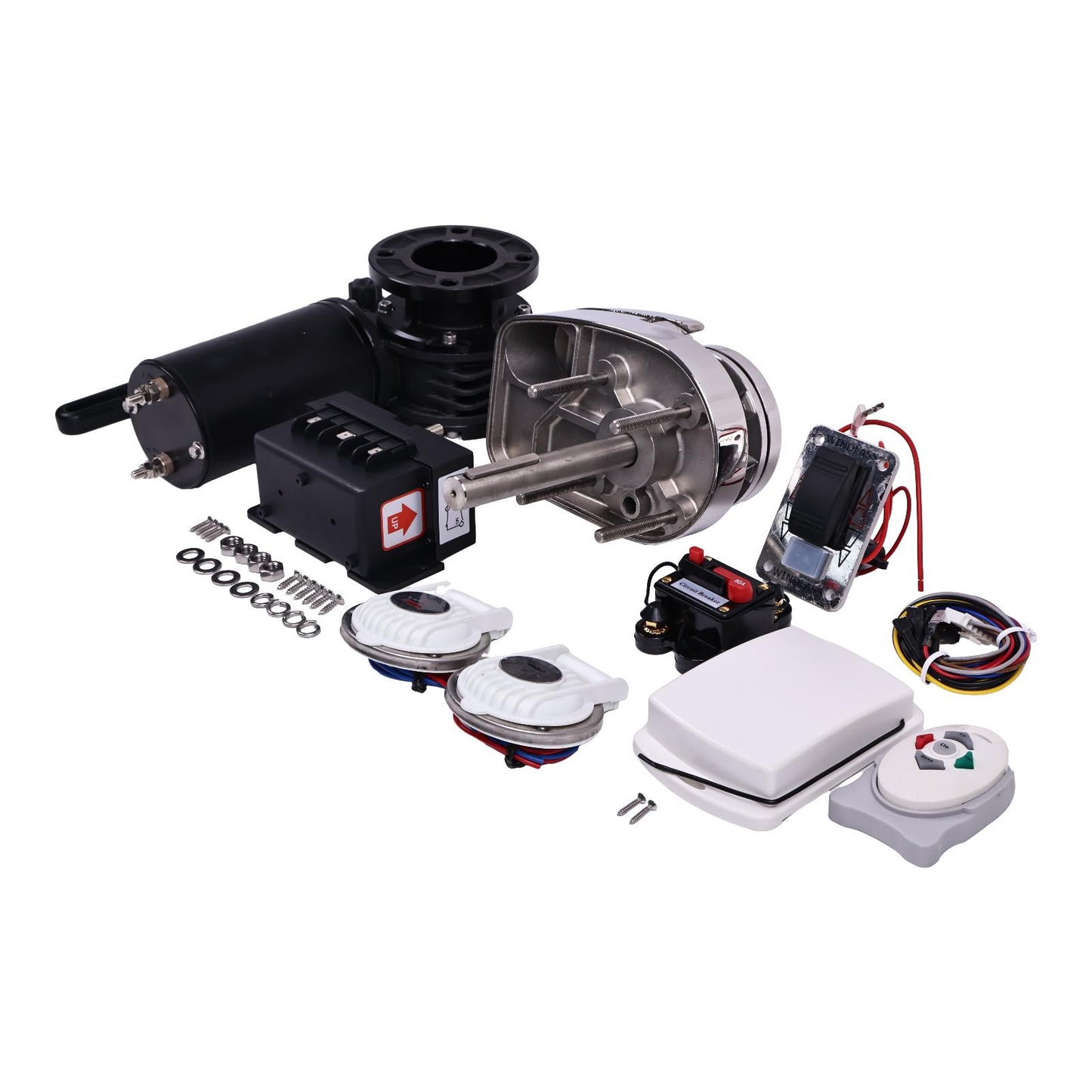 12V 900W Heavy Duty Anchor Winch High Speed Electric Windlass 6MM for Boat Car