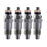 4Pcs Fuel Injector Assy 23600-48011 093500-1800 23600-56011 for Toyota 2B/B 2J/2H