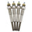 4X Glow Plug 9-82511978-0 for ISUZU 4FA1 4FB1 D500 C190 C201 C221 C240 4BA1