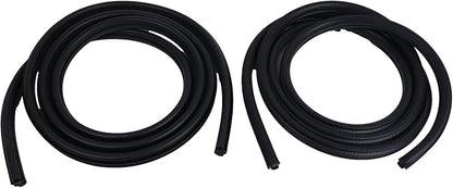 Front Door Rubber Weatherstrip Seal Pair AM-3821763176 1AWSK00407 Compatible with 1994-2001 Dodge Ram 1500 1994-2002 Dodge Ram 2500 Ram 3500