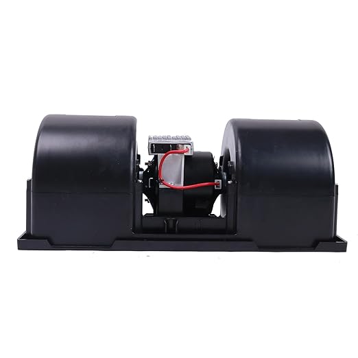 12V 3 Speed Dual Wheel Fan Motor Centrifugal Blower 30000154 006-A46-22 Compatible with Fendt Massey Ferguson Machines 3478331M91 3900468M91 3900638M91 LA322794912