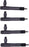 4X Fuel Injector 7007196 compatible with Bobcat Excavator E80