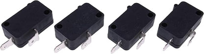4X Microwave Door Switch 5304509460 5304509460 PS12071303 Compatible with Frigidaire, Kenmore, Electrolux, Crosley, IKEA, Universal