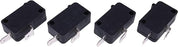4X Microwave Door Switch 5304509460 5304509460 PS12071303 Compatible with Frigidaire, Kenmore, Electrolux, Crosley, IKEA, Universal