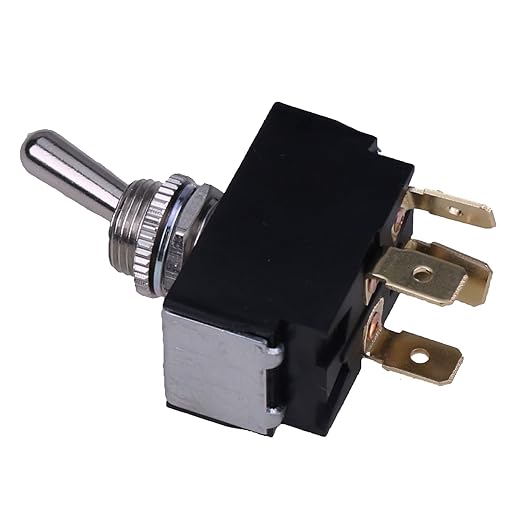 4 Pin 2 Position Heavy Duty Toggle Switch 8956K648 1604830 compatible with Peterbilt 330 335 340 348 357 359 362 377 378 379 385