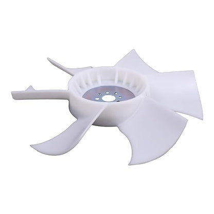 6 Blades 330mm Pusher Fan 1623974110 16239-74110 Compatible with Kubota Engine V1505 Tractors B2150D B2150E B2150HSD B2150HSE