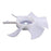 6 Blades 330mm Pusher Fan 1623974110 16239-74110 Compatible with Kubota Engine V1505 Tractors B2150D B2150E B2150HSD B2150HSE