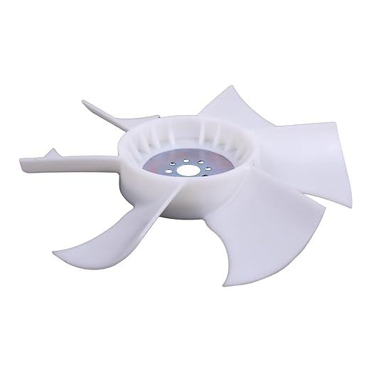 6 Blades 330mm Pusher Fan 1623974110 16239-74110 Compatible with Kubota Engine V1505 Tractors B2150D B2150E B2150HSD B2150HSE