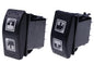 2X Power Window Switch 710004979 705800048 Left Hand Driver Compatible with CAN AM 2016-2020 Defender & Defender Max 2018-19 HD8, HD10 8 Pin Lift Switch