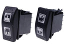 2X Power Window Switch 710004979 705800048 Left Hand Driver Compatible with CAN AM 2016-2020 Defender & Defender Max 2018-19 HD8, HD10 8 Pin Lift Switch