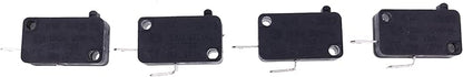 4X Microwave Door Switch 5304509460 5304509460 PS12071303 Compatible with Frigidaire, Kenmore, Electrolux, Crosley, IKEA, Universal