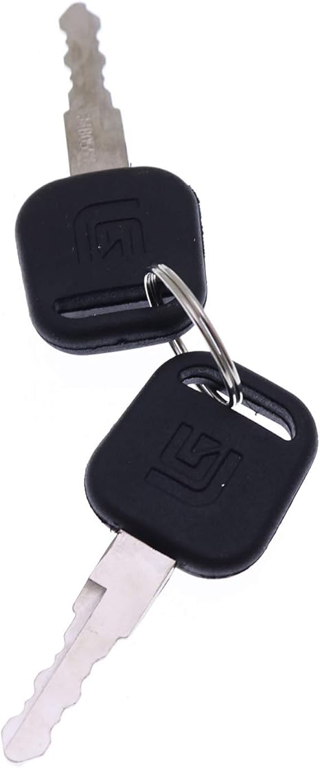 8Pcs Ignition Keys 34B0557 for Liugong Excavator and Heavy Equipment