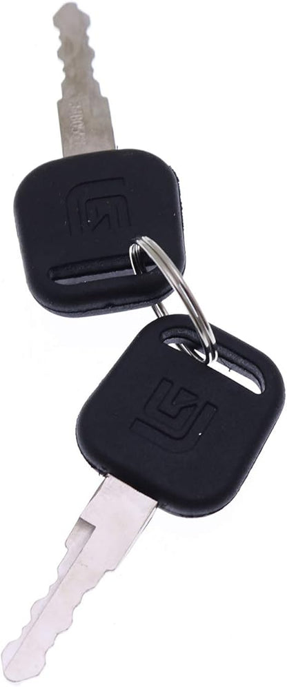 8Pcs Ignition Keys 34B0557 for Liugong Excavator and Heavy Equipment