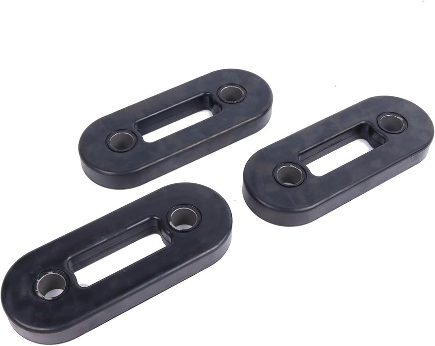 3X Elastomeric Rubber Trip Spring 27351 Compatible with Western Suburbanite Plow Fisher Homesteader Poly Plow