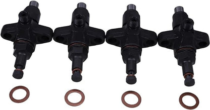 4X Fuel Injector 3040870R94 1081629R91 compatible with International Tractors B275 B414 276 354 364 384 424 434 444 2300A 2424 2444 TD5 500 3414 BD154