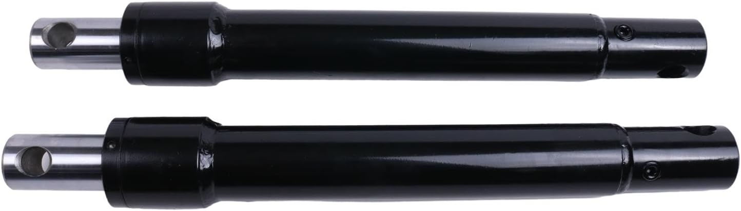 2PCS 1.5'' x 10'' Snow Plow Angle Hydraulic Cylinder Ram compatible with Western SNP7102 62550K 56102 Buyers SAM 1304205