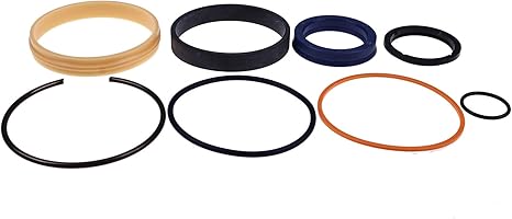 Hydraulic Steer Cylinder Seal Kit 7001625 compatible with JLG Boom Lift 600S 600SJ 600AJ 600A