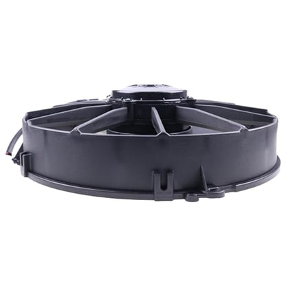 30102038 Puller Radiator Cooling Fan compatible with Spal 12"P/12V 1640 CFM Paddle Blades 12In High Performance Straight Blade