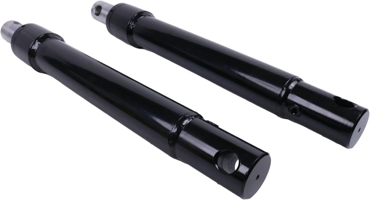 2PCS 1.5'' x 10'' Snow Plow Angle Hydraulic Cylinder Ram compatible with Western SNP7102 62550K 56102 Buyers SAM 1304205