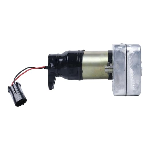 12V Left Side Jack Leveling Motor Assembly 386198 Compatible with Lippert Power Gear Electric Leveling System