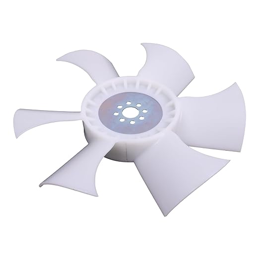 6 Blades 330mm Pusher Fan 1623974110 16239-74110 Compatible with Kubota Engine V1505 Tractors B2150D B2150E B2150HSD B2150HSE
