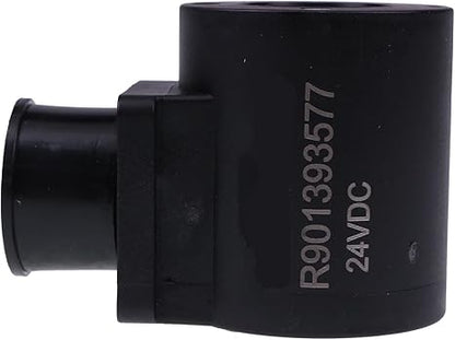 24V DC Solenoid Valve Coil R901393577 compatible with Rexroth