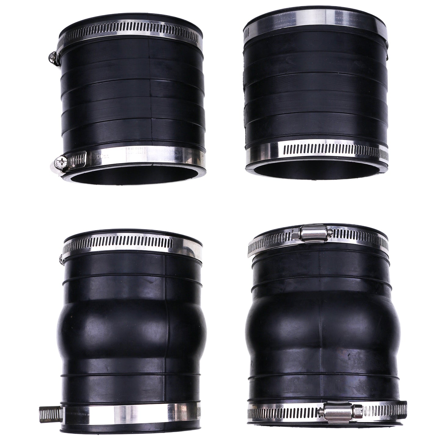 2X Hose Bellows for Volvo Penta OMC 4.3 5.0 5.7 V6 V8 Upper Lower Rubber Coupler