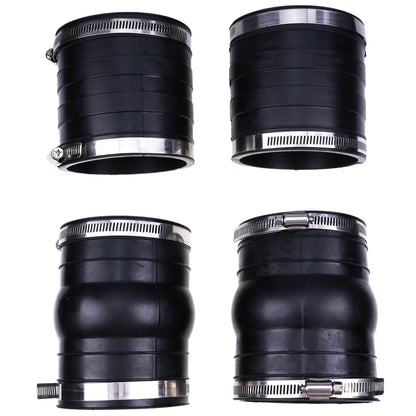 2X Hose Bellows for Volvo Penta OMC 4.3 5.0 5.7 V6 V8 Upper Lower Rubber Coupler