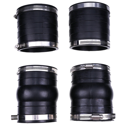 2X Hose Bellows for Volvo Penta OMC 4.3 5.0 5.7 V6 V8 Upper Lower Rubber Coupler