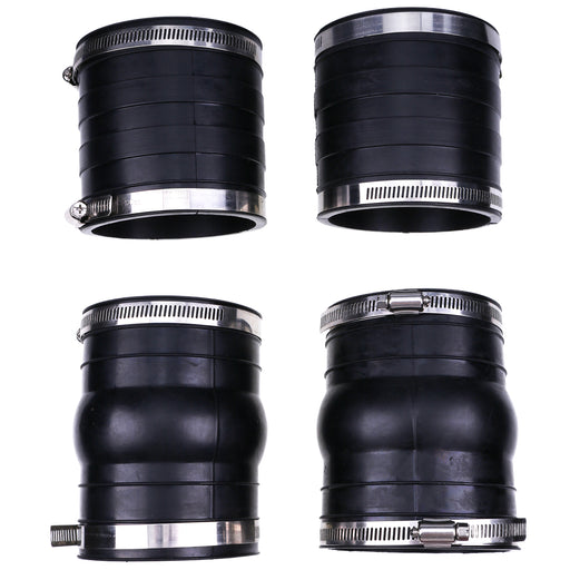 2X Hose Bellows for Volvo Penta OMC 4.3 5.0 5.7 V6 V8 Upper Lower Rubber Coupler