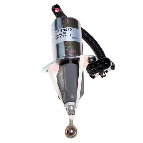 3936026 Fuel shutoff solenoid compatible with Cummins Dodge 5016244-ab 12Vdc