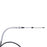 Transmission Shift Forward Reverse Cable 1012326 1013085 for Club Car DS Golf Cart 84-97