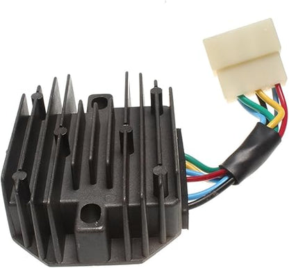 12V Voltage Regulator 5H215-41955 PN201-68562 compatible with Kubota B2320DT B2320HSD B2320HSDN B2620HSD B2920HSD B3030HSD B3200HSD K008-3 ZD221 ZG222A ZG227A ZG332P ZP330LP ZP330P