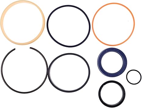 Hydraulic Steer Cylinder Seal Kit 7001625 compatible with JLG Boom Lift 600S 600SJ 600AJ 600A
