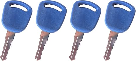 4Pcs Keys 14601 for Ford New Holland Tractor 8160 TL80 TM125 TM150 TS115