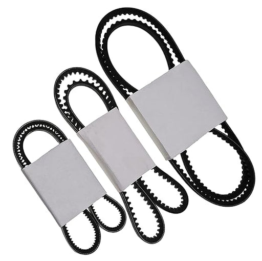 Belt Set 78-629 78-603 78-1341 Compatible with Thermo King SB SB190 SB200 SB210 SB230 SB310 SB-190 SB-200 SB-210 SB-230 SB-310 SB-300 SB-400 SB-100 3 Piece Belts